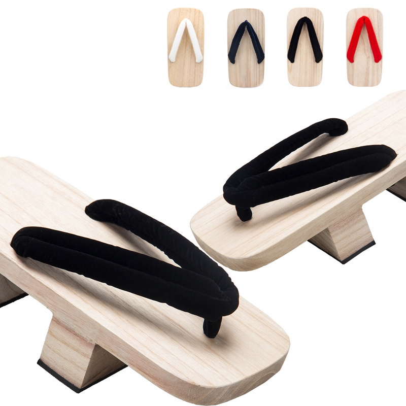 Geta Wooden Sandal - Sabots en bois de Style japonais,