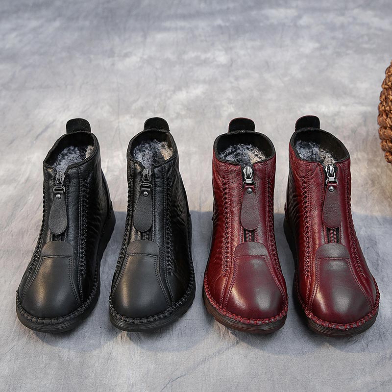 Japanese Lifestyle Brand - Baskets Chancelier en cuir taille haute