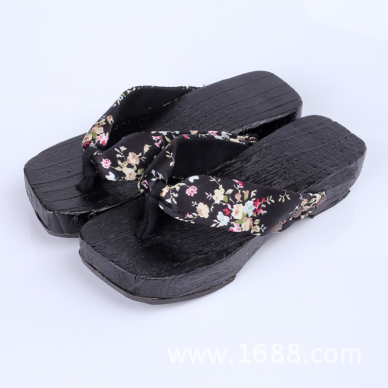 Geta Wooden Sandal - Nouvelles sandales Geta compensées pour femmes