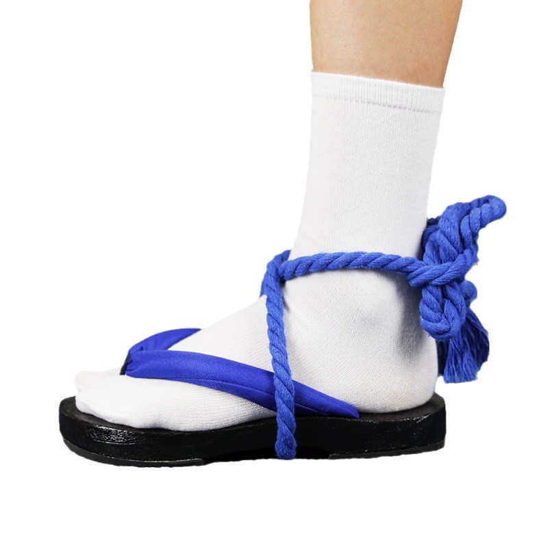 Sandales Geta à lanières bleue - Geta Wooden Sandal avis et prix