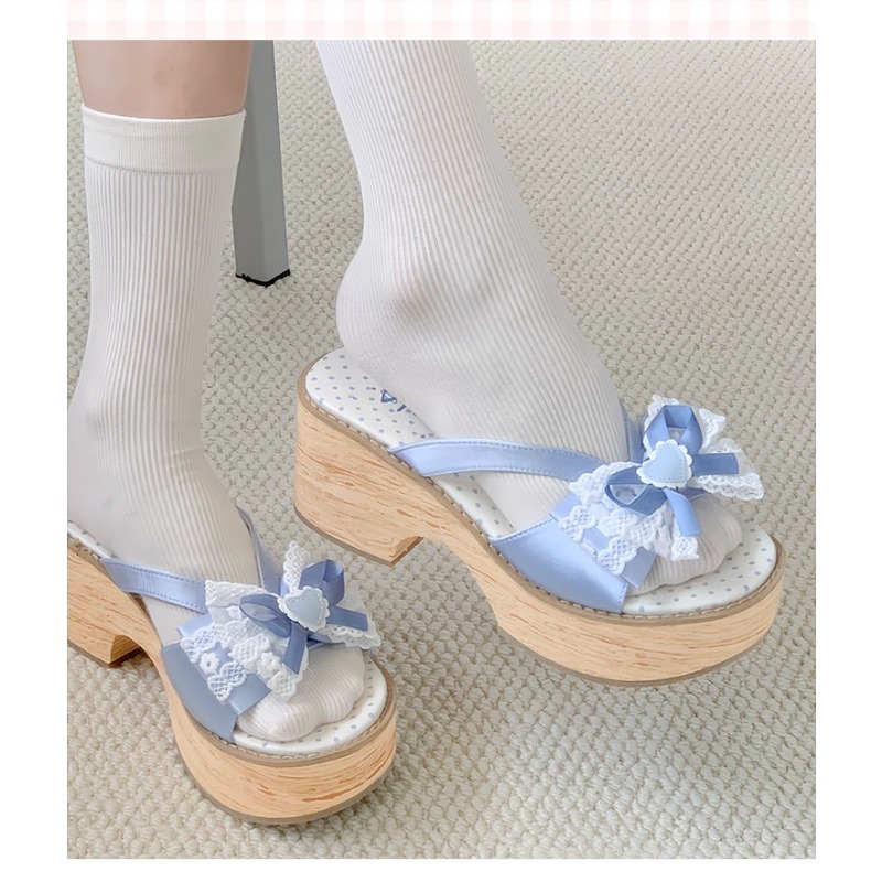 Sandales à plateforme épaisses - Geta Wooden Sandal avis et prix