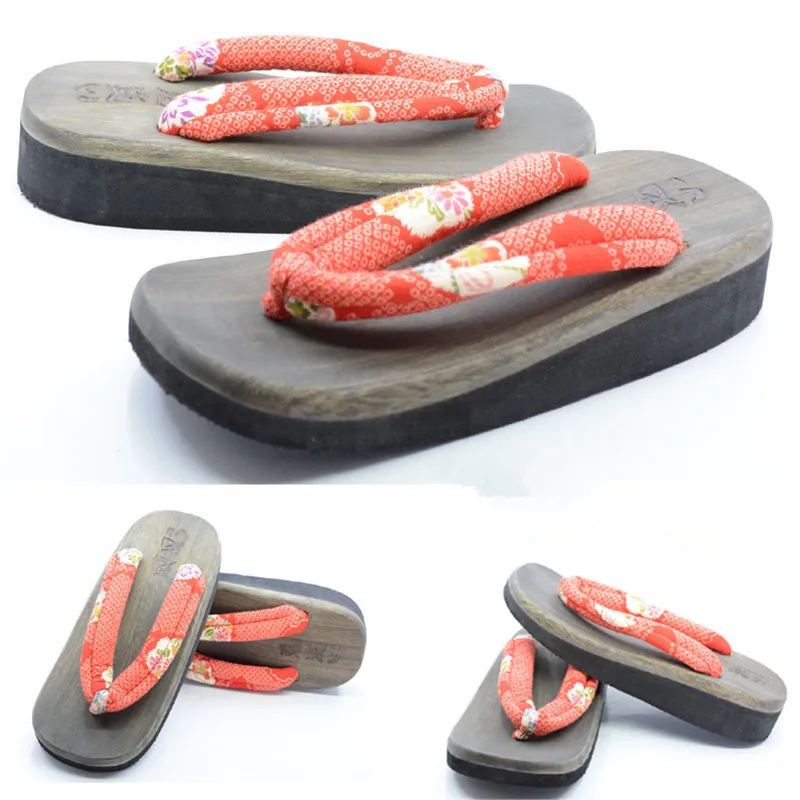 Chaussures de cosplay pour fem - Geta Wooden Sandal avis et prix