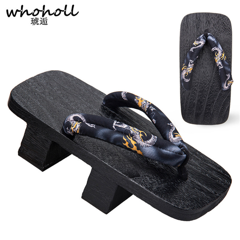 Whoholl Jiraiya Cosplay japona - Geta Wooden Sandal avis et prix