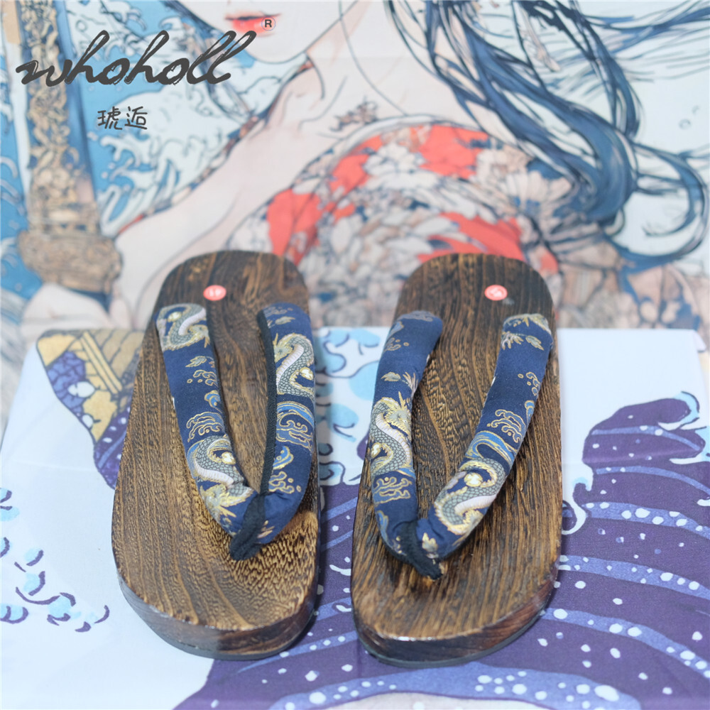 Sabots en bois pour hommes et  - Geta Wooden Sandal avis et prix