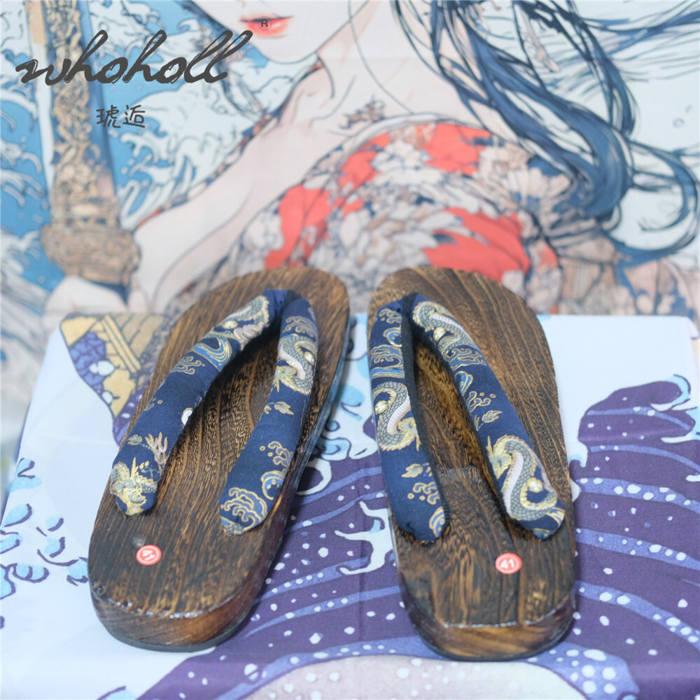 Sabots en bois pour hommes et  - Geta Wooden Sandal avis et prix