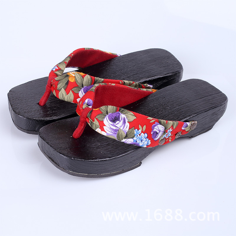 Nouvelles sandales Geta compen - Geta Wooden Sandal avis et prix