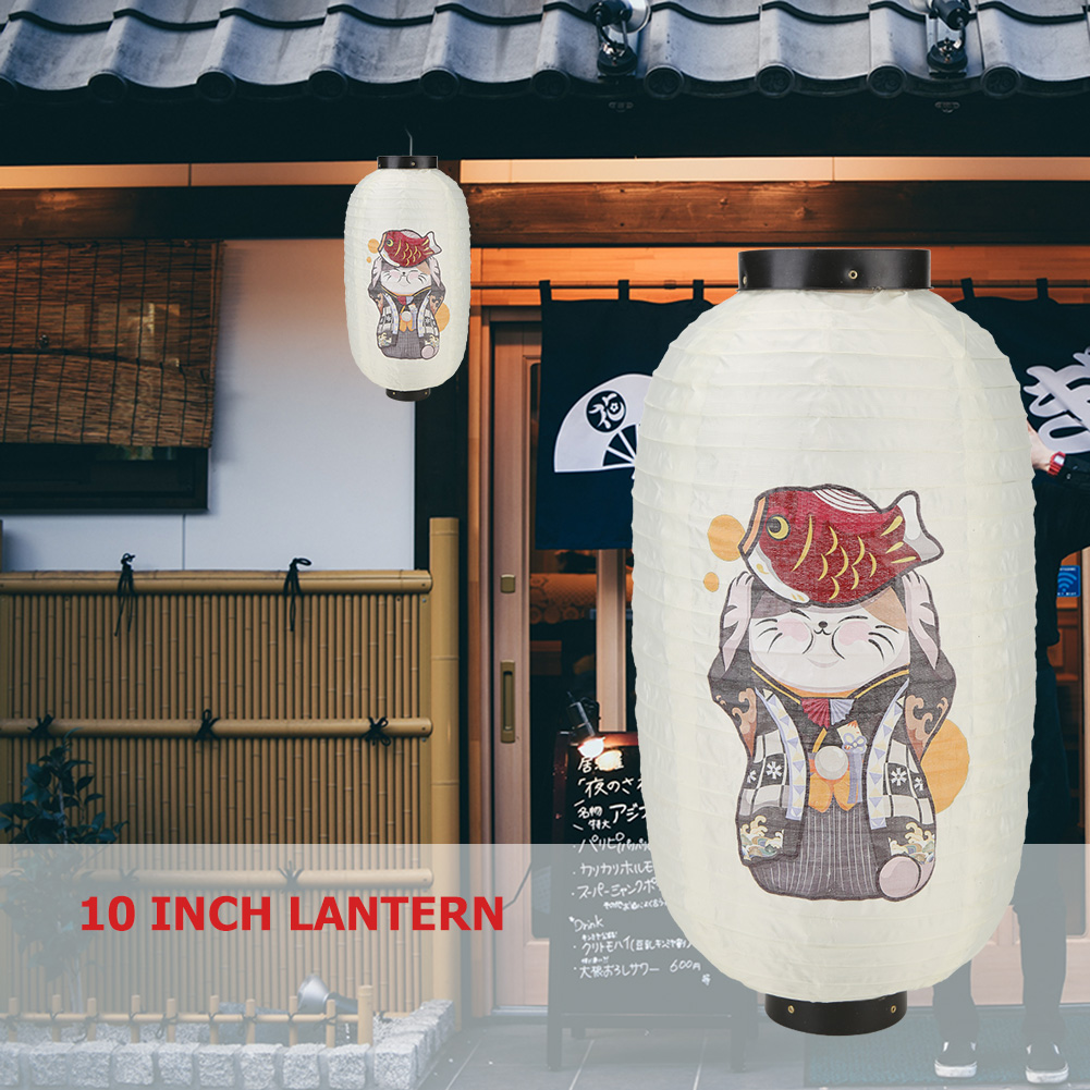 Lucky Cat-Lanterne d'extérieur - Japanese Lantern Paper avis et prix