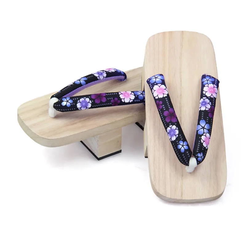 Sandales en bois à double talo - Geta Wooden Sandal avis et prix